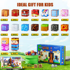 Magnetic Blocks - Build Magnet World Magic Portal Set, Magnetic Tiles Building Blocks Toddler Toys STEM Sensory Outdoor Toys for 3+ Year Old Boys & Girls, Creative Kids Games Kids Toys-120PCS