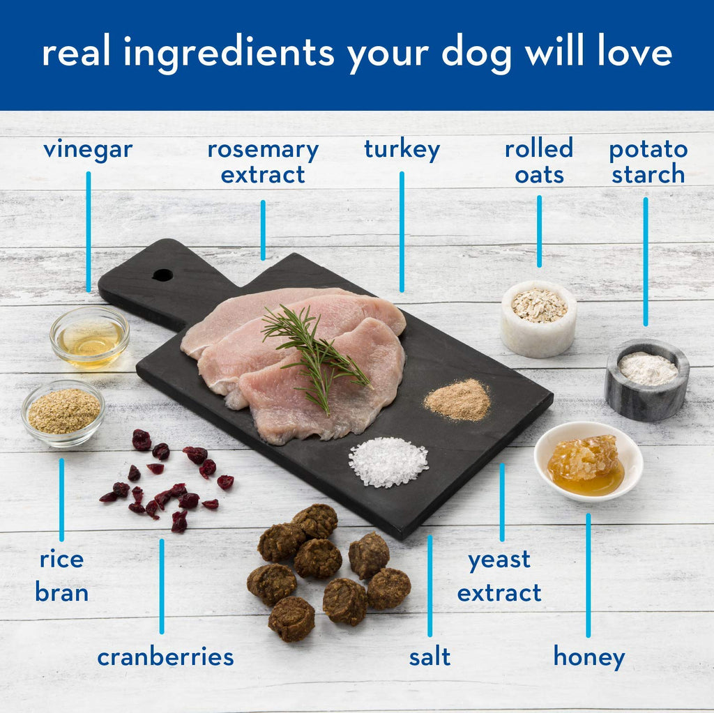 Spot Farms Turkey Meatball Recipe Healthy All Natural Dog Treats Human Grade Made in USA 12.5 oz