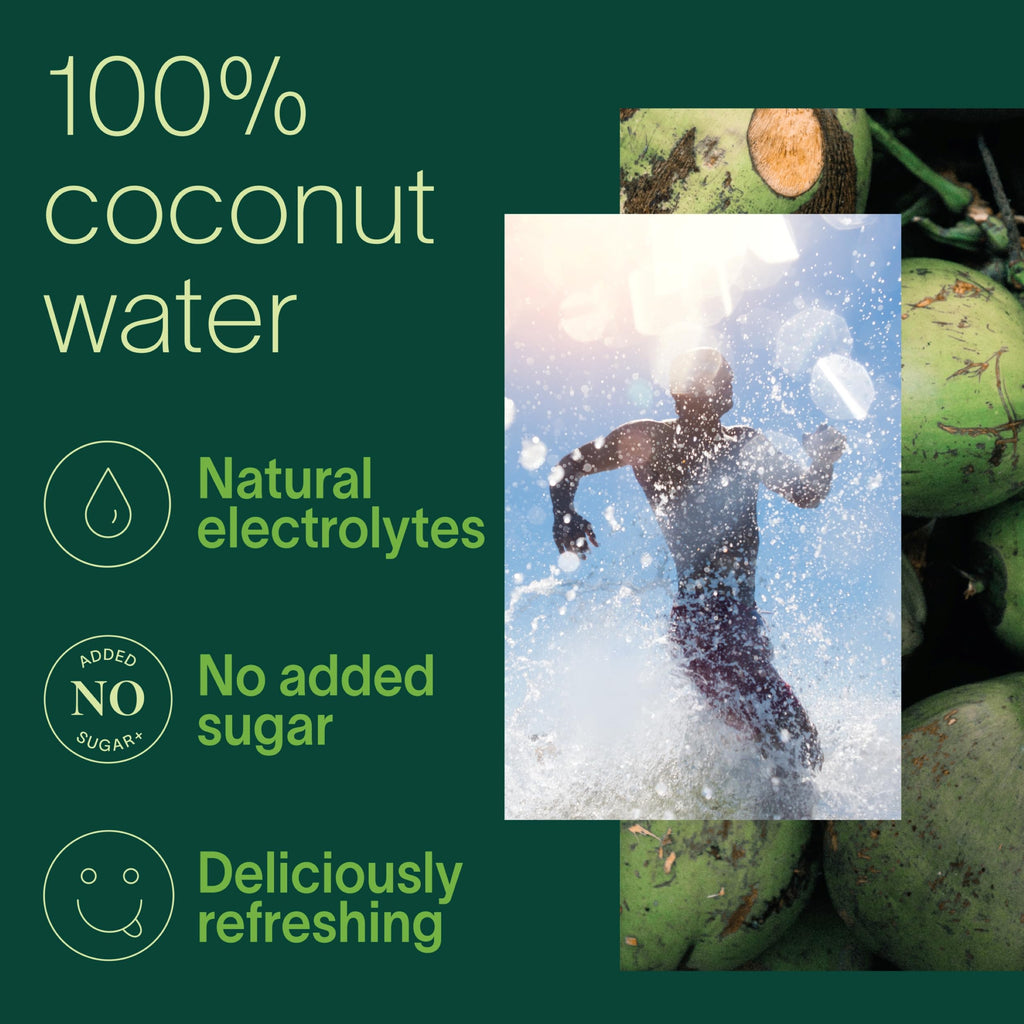Zico 100% Coconut Water, NO added Sugar, Refreshingly Delicious, Hydration with Electrolytes, 16.9 Fl Oz (Pack of 12)