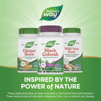 Nature's Way Black Cohosh Premium Extract, Helps Reduce Night Sweats and Promotes Restful Sleep for Women During Menopause*, 40 mg per Serving, 120 Vegan Capsules (Packaging May Vary), (Pack of 2)