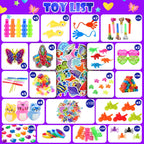 1000Pcs Bulk Party Favors for Kids, Fidget Toys Pack,Stocking Stuffers, Treasure Box Chest, Birthday Party, Classroom Carnival Prizes, Pinata Stuffers, Goodie Bag Stuffers, Stress Relief, Sensory Toys