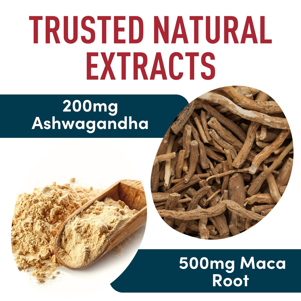 WINDSOR BOTANICALS Myo-Inositol & D-Chiro Inositol 40:1 Ratio - Inositol Supplements with Maca Root & Ashwagandha - 120 Vegan Capsules