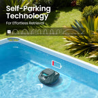 AIPER Scuba SE Cordless Pool Cleaner with 90-Min Runtime, 1665 GPH Strong Suction, Lightweight, Pool Vacuum for Above Ground Flat Pools up to 860 Sq.ft, Starry Gray & Teal