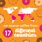 Donut Café K-Cup Coffee Pods, Medium Roast, Flavored Variety, 80 Count