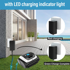 25.2V Charger for WYBOT Robotic Pool Vacuum Cleaner Compatible with Wybot C1 OS7010C Cordless Pool Vacuum Cleaner Power Adapter Cord