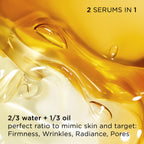 Clarins DOUBLE SERUM | Anti Aging Face Serum | Visibly Firms, Smoothes, Boosts Radiance, and Refines Pores | 24H Hydration | All Skin Types, 1 Fl Oz
