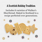 Walker’s 2026 Advent Calendar with Shortbread Cookies from Scotland - 24 Count (10.4 oz) - Limited Edition Cookie Box with Christmas Cookies in Various Shapes and Flavors
