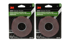 3M Scotch-Mount Automotive Molding Tape, Super Strength Double-Sided Adhesive, 1/2 Inch x 15 Ft per Roll (Pack of 2) – for Car Trim, Emblems, Moldings