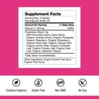 Dr. Schulze's Super-C Plus - Vitamin C Supplement for Immune Support - Skin Health & Antioxidant Support - High-Potency Formula - Plant-Based Superfood - Gluten-Free & Vegan - 60 Count (20 Servings)