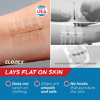 Clozex Emergency Laceration Closures - Repair Wounds Without Stitches, Skin Closure Device for 3 Individual Wounds Or Combine for Total Length of 4 1/4 Inches