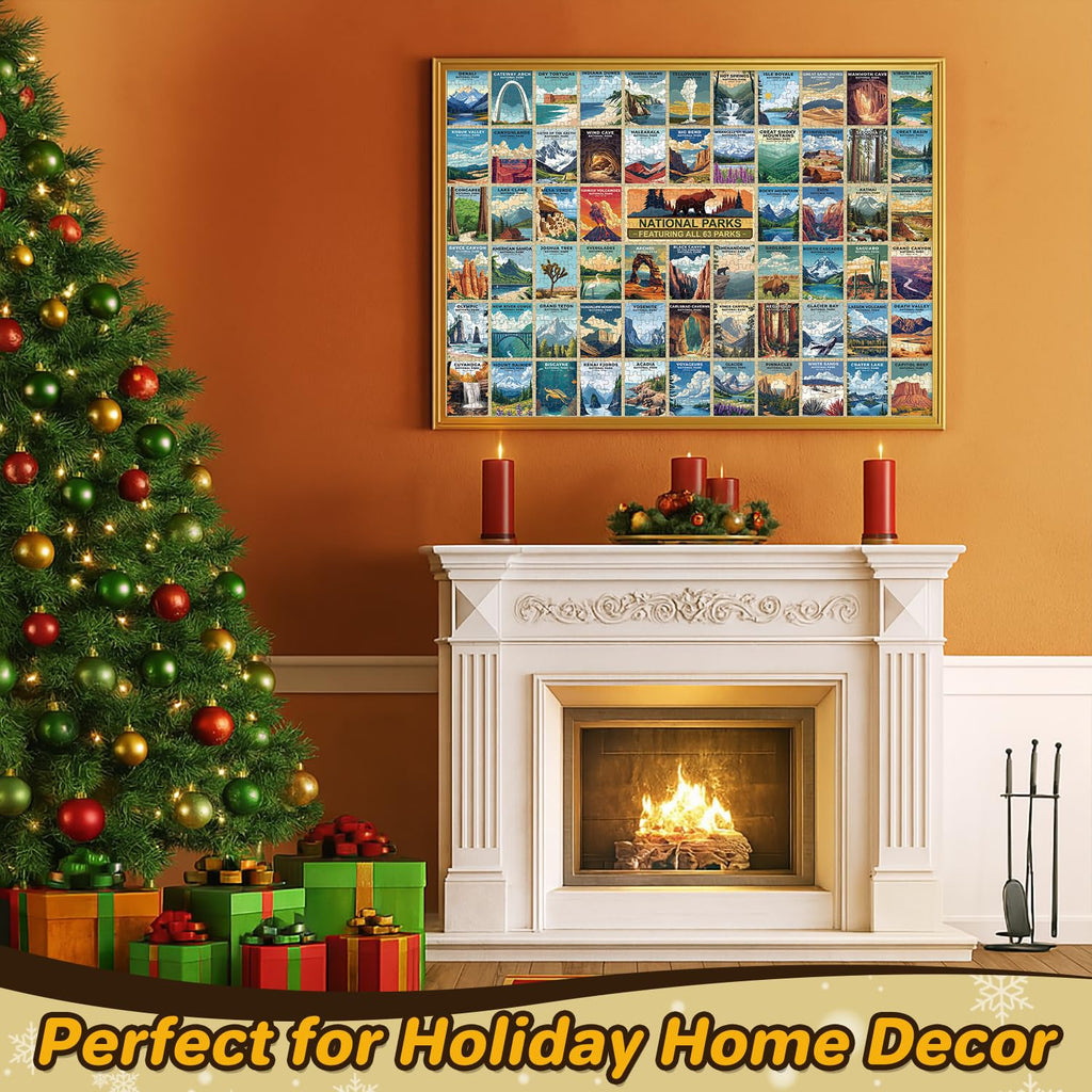 National Park Puzzle Advent Calendar 2026 Adults Teen