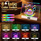 TAEMVV 16" LED Drawing Board for Kids Birthday Gift for Girls 1 Pack, White