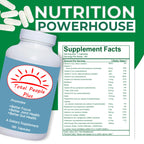 Total People Plus - Multivitamin & Minerals for Adults - Dietary Supplements Rich in Major Minerals with Mix of Vitamins A, D, and E - Boosts Energy and Vitality - 180 Capsules