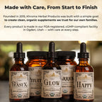 Khroma Herbal Products Organic Lemon Balm 30 Servings - 800 MG Per Serving - 2 FL OZ Liquid - Melissa Officinalis
