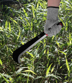 WICING Machete, 15 Inch Gardening Machete for Outdoor and Yard Work, 3Cr13 Stainless Steel and Non-Slip Handle with Nylon Sheath