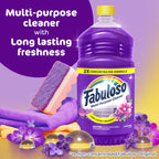 Fabuloso All Purpose Cleaner Refill, Lavender, 405.6 Oz (16.9 Oz, 24 Pack) - Bulk Cleaning Supplies Bundle - Multi-Surface Cleaner, Mopping Solution - Office Supplies (153105)