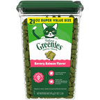 Greenies Feline Natural Crunchy Dental Cat Treats, Salmon Flavor, 21 oz
