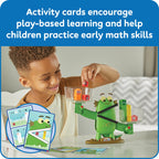 hand2mind Numberblocks Blockzee Balance Activity Set, ﻿61 MathLink Cubes, Balance Scale, Educational Math Manipulatives, Numbers for Toddlers, Preschool Learning Activities, Birthday Gifts for Kids