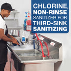 Clean Quick Chlorine Sanitizer Powder, Single Use Packets (1 oz, 100 pack)