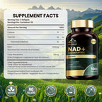 MEGNETA NAD Supplement with Trans Resveratrol - Boost NAD Levels, Energy & Anti-Aging Support - 200 Softgels