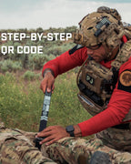 Snakestaff Systems Tourniquet - ETQ Gen 2 Made in The USA | EDC Gear for Trauma Kits, Tourniquet Kits, and Medical Emergency Bags | Gray (1 Inch)