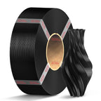 ANYCUBIC PETG Filament Refill, 3D Printer Filament, for Reusable Spools, Dimensional Accuracy +/- 0.02mm, Fit with Most Reusable Spools, 1KG, Black