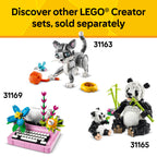 LEGO Creator 3 in 1 Cute Bunny Toy - Building Toy Set with 3 Build Options, Bunny, Seal, or Llama - Birthday Gift & Craft - Animal Figures for Kids, Girls and Boys, Ages 8+ - 31162
