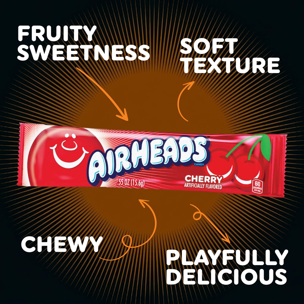 Airheads Full-Size Candy Bars, Halloween Variety Pack, 90 Count Box