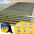 Hanotic Joist Tape for Decking 2" x 50', 1 Rolls Weatherproof Butyl Sealant Tape - Waterproof and Anti-Corrosion for Extend Deck Life for Wood Joists Beams Roof Rv