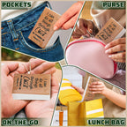 Ctosree 50 Pack Christian Pocket Tissues Bible Verse Travel Packs Bulk 500 Sheet Small Tissues Pocket Packs 3 Ply Mini Travel Size Individual Religious Party Favor