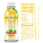 RYSE Clear Protein Drink - Jell-O Island Pineapple - 100 Calories, 22g Whey Isolate Protein Shake, Sugar-Free, 0g Fat & Lactose-Free - Refreshing Ready-to-Drink Beverage - 16.9 fl oz Bottles (12-Pack)