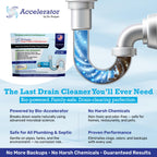 Drain Cleaner & Maintenance - Keeps Drains, Pipes, & Grease Traps Clean and Flowing Smoothly - Eliminates Odors - Non-Toxic & Pesticide-Free - Septic-Friendly - Made in USA