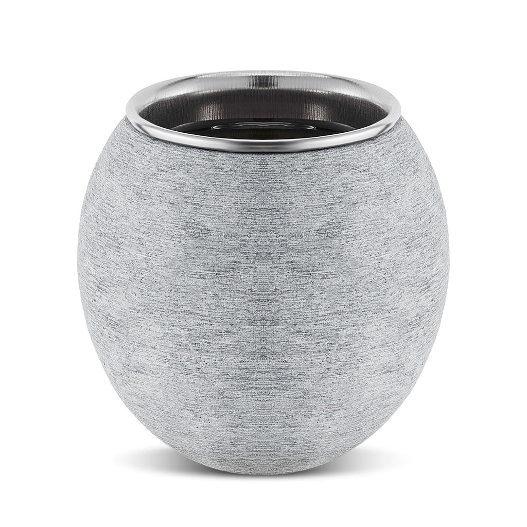 Hushee 1 Pc Sauna Aromatherapy Stone Cup, Sauna Essential Oil Diffuser, Aromatherapy Bowl Accessories with Stainless Steel Diffuser Bowl for Spa Luxury Oil Holder