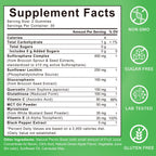 Liposomal Sulforaphane Supplement 450mg | Broccoli Sprout & Seed Extracts, Glucoraphanin, Myrosinase, Glutathione & Sunflower Lecithin | Antioxidant Detox & Cellular Health | Sugar-Free, 60 Gummies