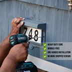 Velocity Exterior 4 Inch Wood Screws and T25 Torx Bits (Size #10) – Stick Tight Technology, Made with Carbon Steel, Includes Hexstix Bit & Storage Organizer Fence Screws for Wood (260 Pieces)