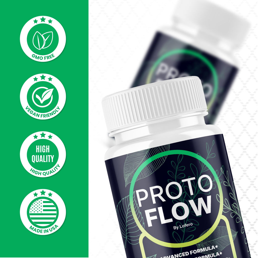 ProtoFlow Capsules, Proto Flow Supplement for Men with Advanced Maximum Strength, Premium Wellness Prostate Health Formula for Urinary Function, Comfort & Balance, Natural Ingredients Reviews (60ct)