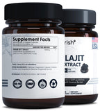 Ayorish Pure Shilajit Capsules 1000mg 120 Count with Fulvic Acid & 85+ Trace Minerals for Enhanced Energy and Immune Support Men & Women Better Than Shilajit Resin