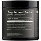 Ergothioneine with Clinically Studied MitoPrime® - High Potency 30mg with 98% Purity - Fermentation-Based L Ergothioneine Supplement - Longevity and Immune Support - Third-Party Tested, 90 Capsules