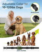 Dog Shock Collar - 4500FT Dog Training Collar with Remote for Dogs 10-120lb