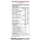 Fairhaven Health FertilAid for Men and Women Combo Fertility Supplements for Men and Women | Count and Motility Support Pre-Conception for Him | Prenatal Vitamin for Her with Vitex and Folate