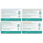 Tom’s of Maine Natural Bar Soap Variety Pack, Lavender & Shea, Creamy Coconut, Orange Blossom, Lemon Bergamot, Dermatologically Tested, Paraben Free, Vegan, 4 Count