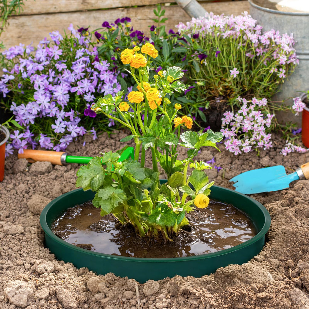 6PCS 12 Inches Plant Rings for Outdoor Plants, Plant Rings, Planting Ring