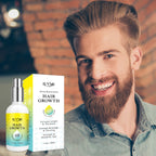 Luv Me Care Biotin Hair Growth Oil Hair Growth Serum for Thicker Longer Fuller Healthier Hair, Prevent Hair Loss & Thinning, All Natural Vitamin Rich Treatment, Women & Men, All Hair Types 1.7 oz