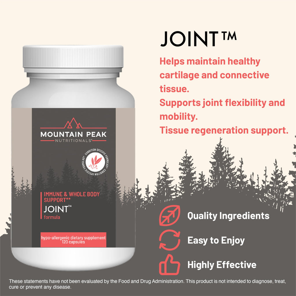 Mountain Peak Nutritionals Joint Formula Glucosamine Boswellia 120ct
