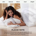 Bedsure Comforter Duvet Insert, Quilted Bedding Blanket, Oeko-TEX