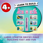 Lego La Maison Magique de Gabby 10788 Building Toy 4 Storey Dollhouse Figurines Gabby, Pandy Paws, Navy, P'tichou & Accessories Birthday Gift for Girls from 4 Years