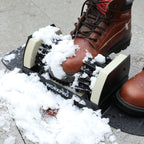 WORKPRO Boot Brush Scraper Outdoor, Shoe Cleaner Brush, Boot Scrubber with Flaps, Heavy Duty Boot Cleaning Brush