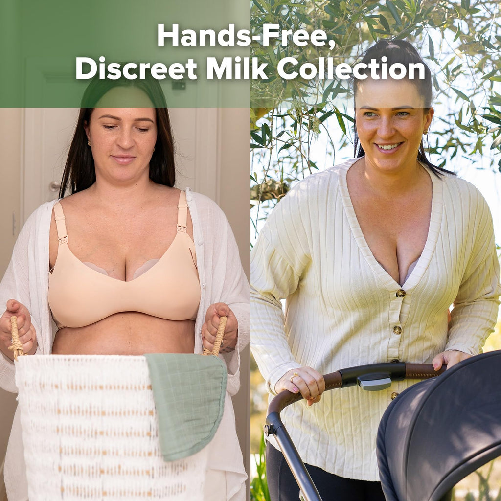 haakaa Petal Soft Silicone Milk Collector for Breastfeeding - 2 Count