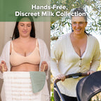 haakaa Petal Soft Silicone Milk Collector for Breastfeeding - 2 Count
