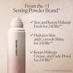 Laura Mercier Translucent Hydrating Setting Spray Ultra-Blur, Micro-Fine Blurring Face Mist, 24HR Shine Control, Natural Finish, Smudge & Transfer-Proof, Infused with Hyaluronic Acid + Niacinamide